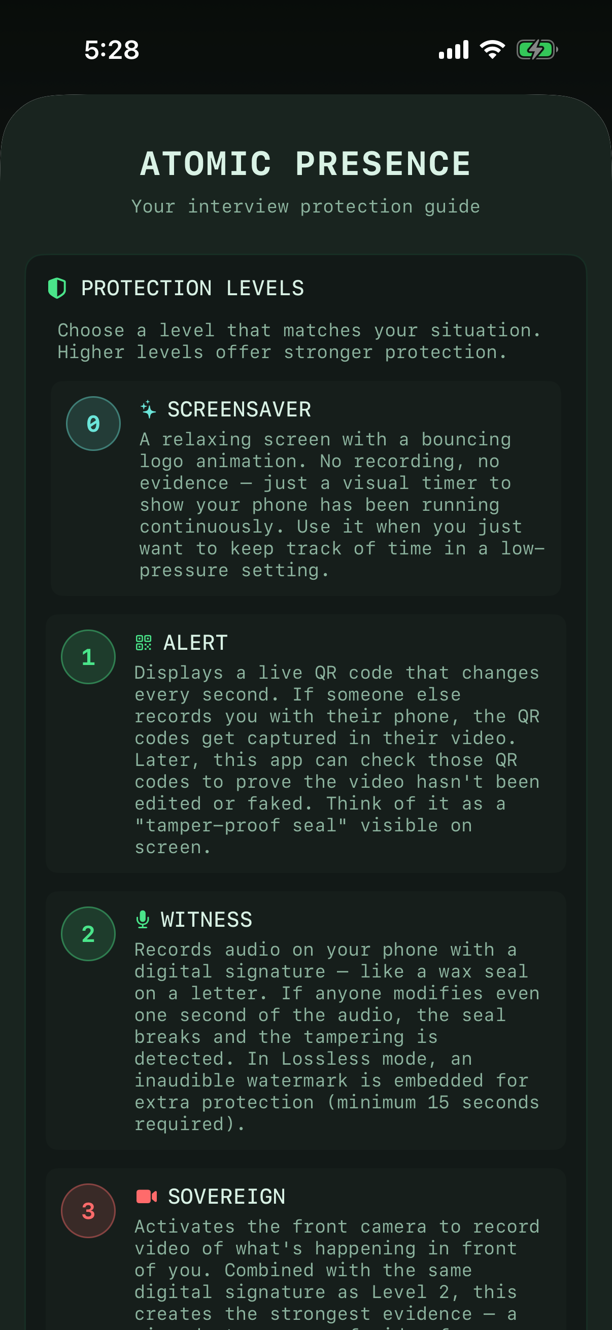 原子受訪資訊頁