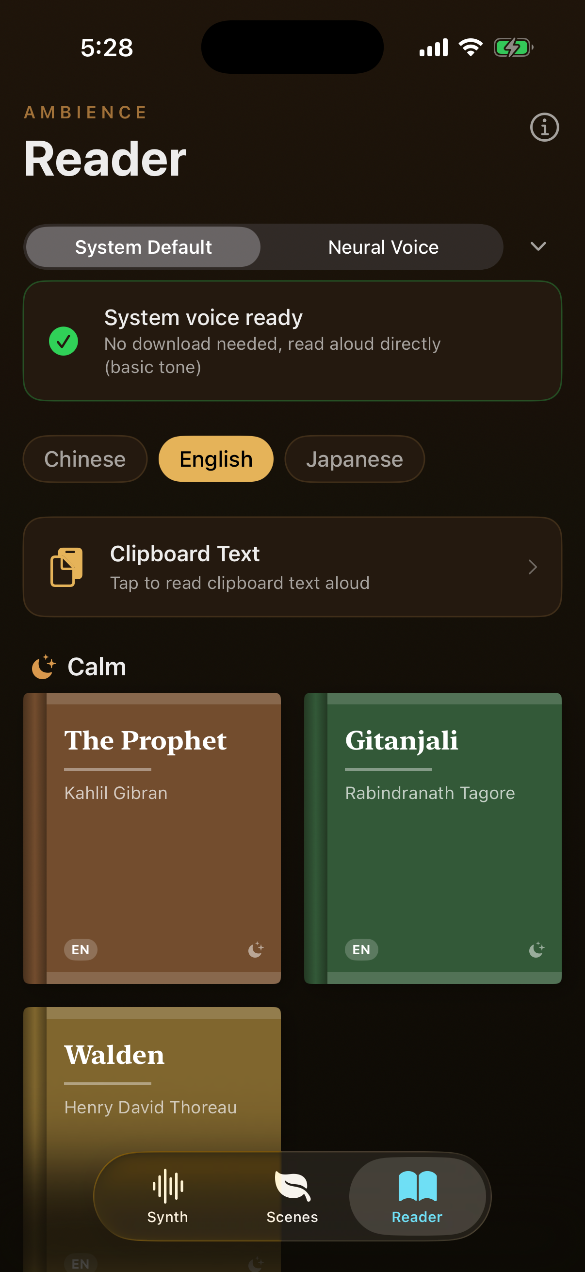 聽覺旅伴閱讀模式