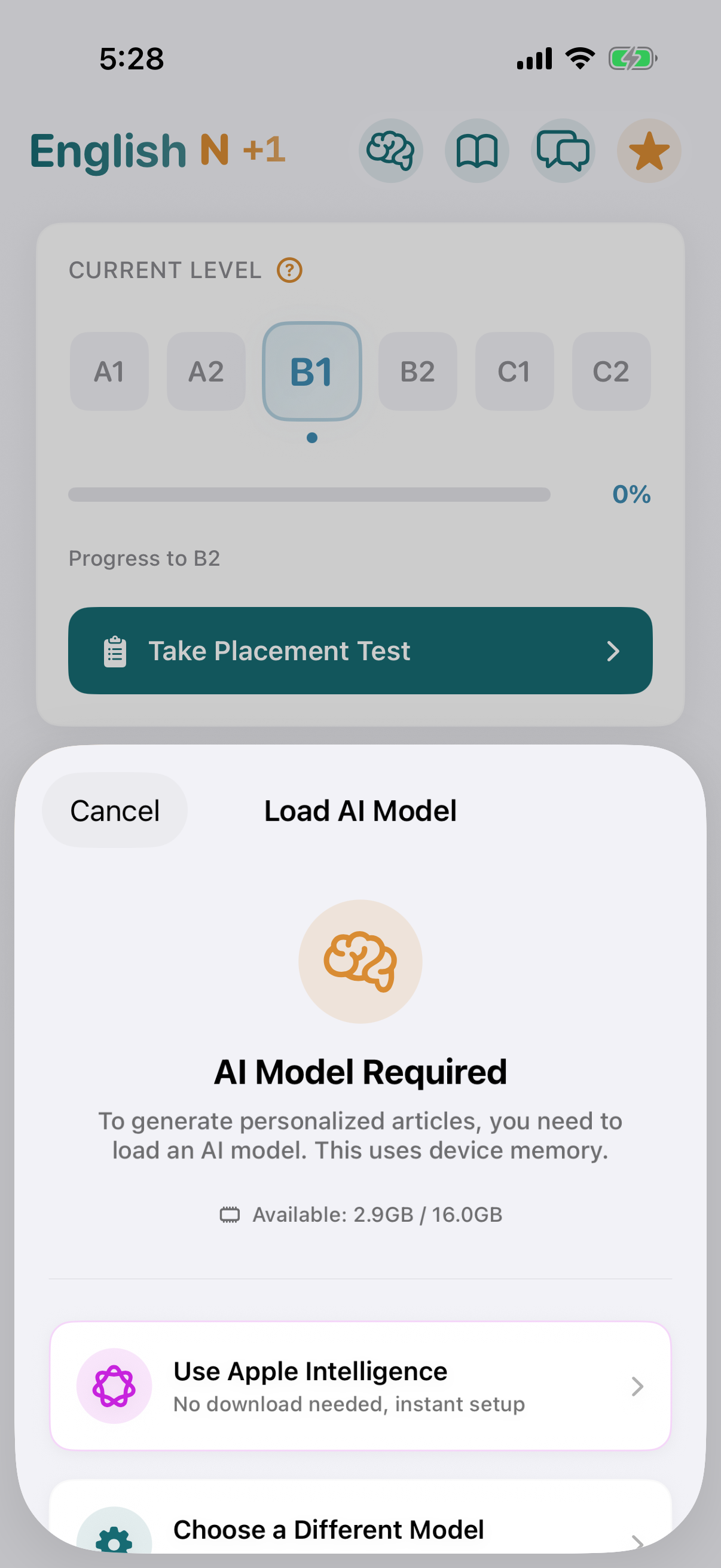 英語N+1 模型選擇